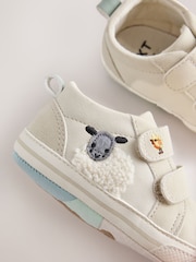 Neutral Farm Touch Fastening Baby Trainers (0-2mths) - Image 9 of 10