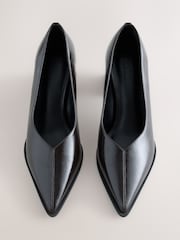 Chocolate Brown Forever Comfort® Point Toe Block Heels - Image 2 of 5