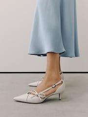 Bone Forever Comfort® Two Part Cut Out Heels - Image 3 of 9