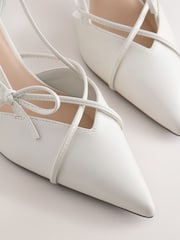 Bone Forever Comfort® Two Part Cut Out Heels - Image 8 of 9