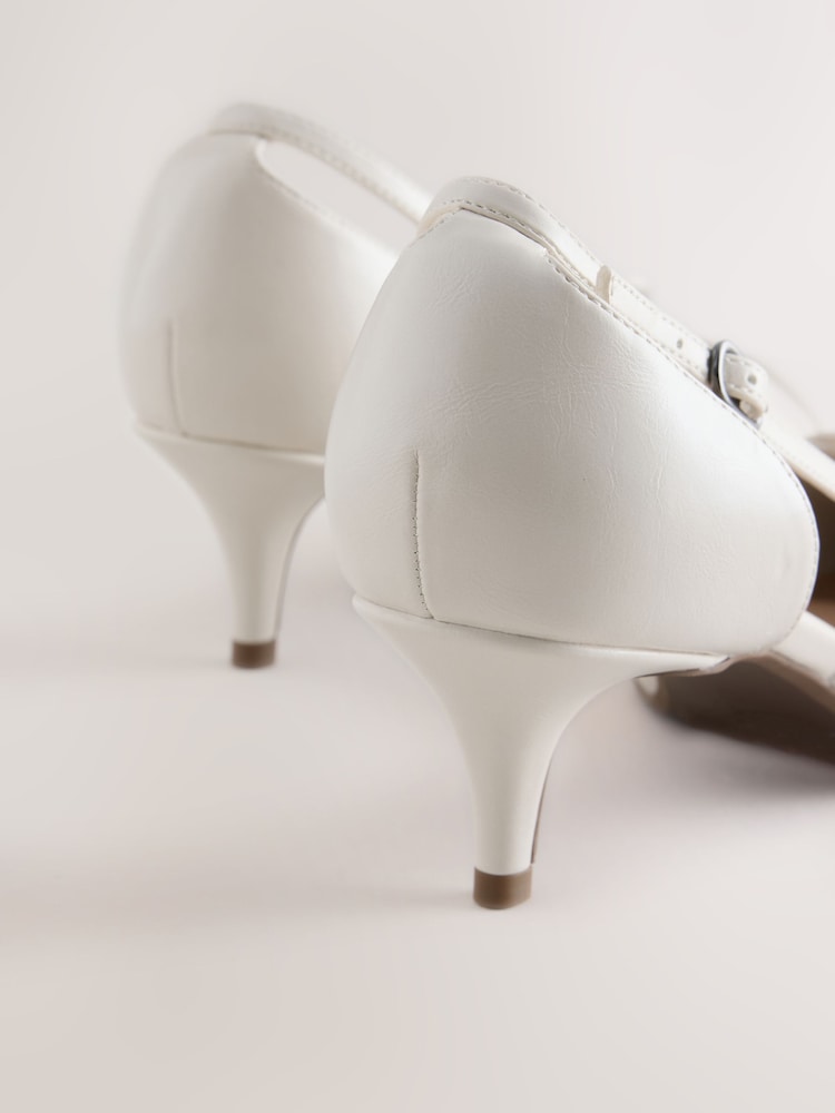 Bone Forever Comfort® Two Part Cut Out Heels - Image 9 of 9 Bone Forever Comfort® Two Part Cut Out Heels - Image 9 of 9