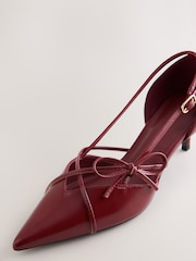 Red Forever Comfort® Two Part Cut Out Heels - Image 9 of 10