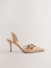 Camel Forever Comfort® Cut Out Sling Back Heels - Image 1 of 8