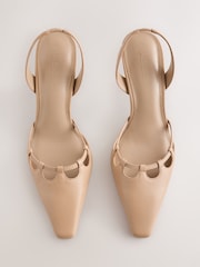 Camel Forever Comfort® Cut Out Sling Back Heels - Image 5 of 8