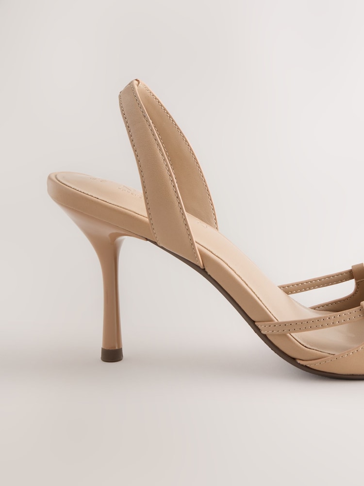 Camel Forever Comfort® Cut Out Sling Back Heels - Image 8 of 8