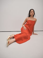 Gold Forever Comfort® Curvy Slingback Low Heels - Image 5 of 9