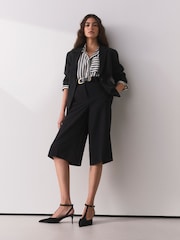 Black Forever Comfort®  T Bar Point Toe Heels - Image 5 of 9