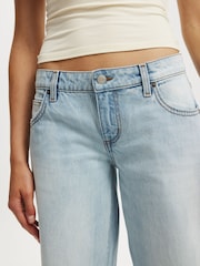 Cotton On Low Rise Straight Jeans - Imaginea 3 din 5
