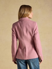 Joules Canterley Pink Tweed Blazer - Image 2 of 11