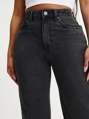 Cotton On Black Curvy Stretch Straight Jeans - Image 3 of 6