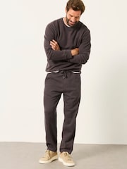 Grafitowoszara - FatFace Hayle Joggers - Obraz 5 z 6