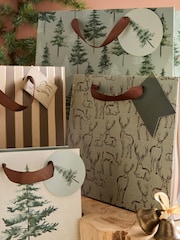 Green and Gold Forest 4 Pack Gift Bag - Image 2 of 3