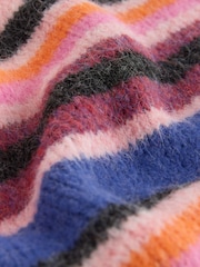 Pink Wide Stripe Cosy Jumper - Image 7 of 8