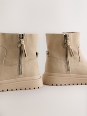 Neutral Standard Fit (F) Tassel Boots - Image 4 of 5