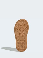 adidas Originals Grey Handball Spezial Elastic Lace Infant Trainers - Image 6 of 9