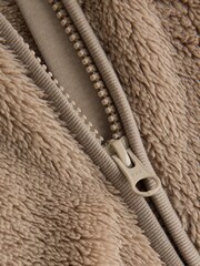 Brown Quilted Hooded Nylon Baby All-In-One - Image 6 of 7