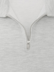 Reiss Grey Melange Bruno Polo Shirts - Image 6 of 6