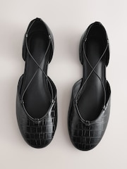 Black Forever Comfort® Two Part Ghillie Flats - Image 1 of 9