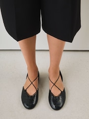 Black Forever Comfort® Two Part Ghillie Flats - Image 4 of 9