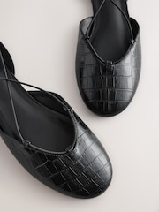 Black Forever Comfort® Two Part Ghillie Flats - Image 8 of 9