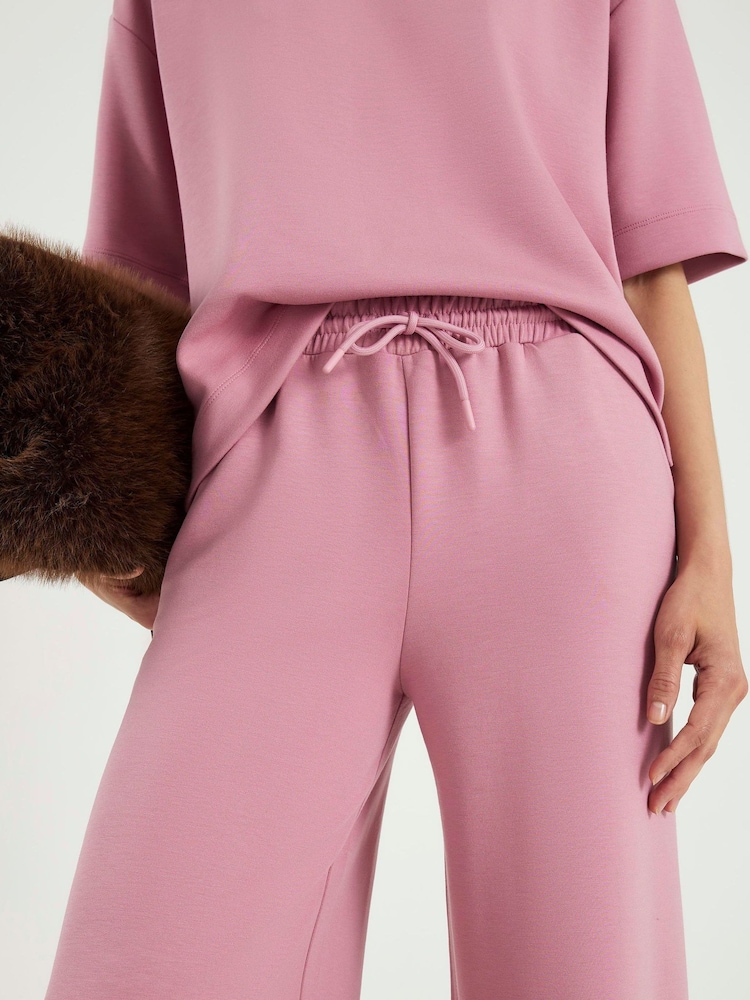 بنطلون رياضي فاخر برجل واسعة من River Island - صورة 2 من 4