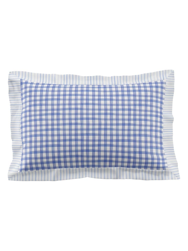 Bluebellgray Blue Sunday Stripe 200 Thread Count Duvet Cover and Pillowcase Set - Image 5 of 5 Bluebellgray Blue Sunday Stripe 200 Thread Count Duvet Cover and Pillowcase Set - Image 5 of 5