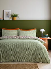 Appletree Natural Star Geo Duvet Cover Set - Image 3 of 5