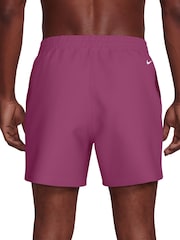 Nike Desert Pink 5 Inch Breaker Logo Volley Shorts - Image 4 of 7