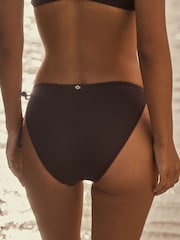 Chocolate Brown Tie Side Bikini Bottoms - Image 2 of 7