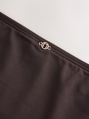 Chocolate Brown Tie Side Bikini Bottoms - Image 7 of 7
