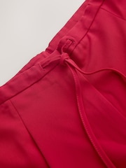 Red Tie Waist Wide Leg Trousers - Image 3 of 3