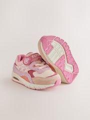 粉色 - Peppa Pig Touch Fastening Elastic Lace Bubble Trainers - 圖片 3，共 5