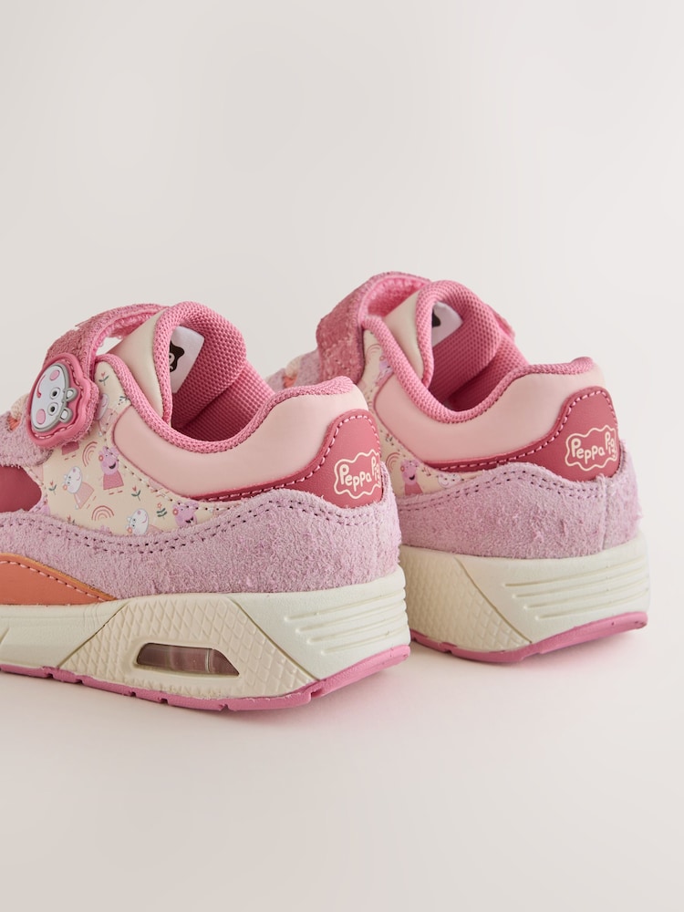 粉色 - Peppa Pig Touch Fastening Elastic Lace Bubble Trainers - 圖片 5，共 5