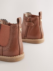 Tan Brown Standard Fit (F) Chelsea Ankle Boots - Image 4 of 5