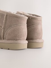 Mink Brown Wide Fit (G) Water Repellent Suede Pull On Boots - Image 4 of 5