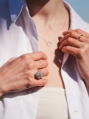 The Diamond Store White Eternal Glow Lab Diamond Necklace 0.25ct in 18K Gold Vermeil - Image 5 of 5