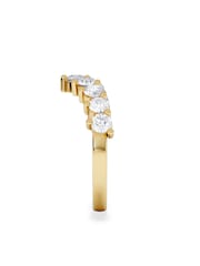 The Diamond Store White 1.00ct Lab Diamond Wishbone Ring H/Si Quality in 9K Yellow Gold - Image 3 of 7