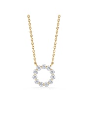 The Diamond Store White Eternal Glow Lab Diamond Necklace 0.35ct in 18K Gold Vermeil - Image 1 of 5