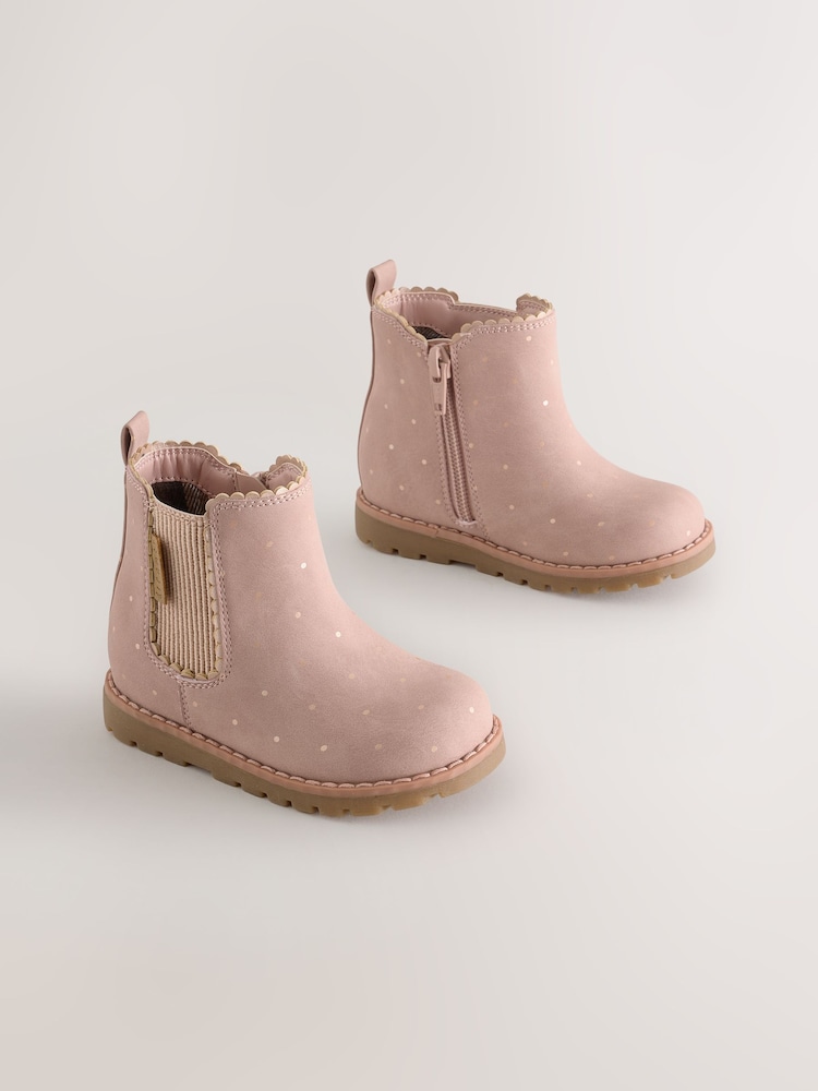 Mancha rosa - Botines Chelsea - Imagen 1 de 6 Mancha rosa - Botines Chelsea - Imagen 1 de 6