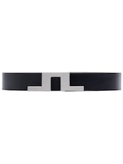 J.Lindeberg Black Bridger Belt 35 - Image 1 of 2