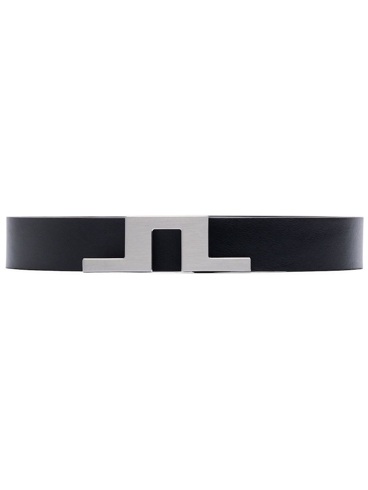 J.Lindeberg Black Bridger Belt 35 - Image 1 of 2