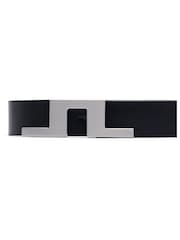 J.Lindeberg Black Bridger Belt 35 - Image 2 of 2