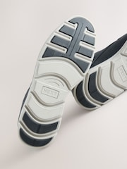 Navy Comfort Wedge Derby Shoes - Image 7 of 7