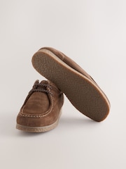 Tan Brown Apron Shoes - Image 4 of 7