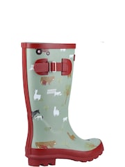 Cotswolds Green Farmyard Junior Wellington - Image 2 of 4