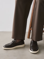 Brown Casual Rope Loafers - Image 2 of 7