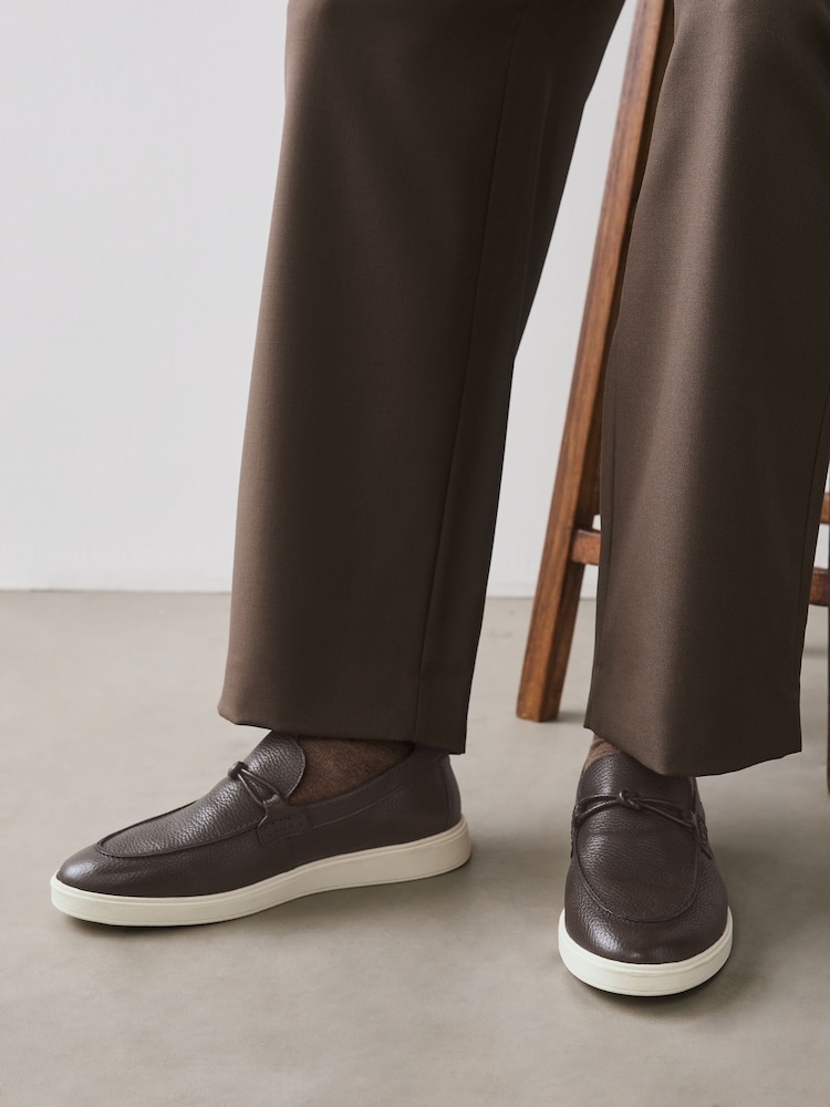 Brown Casual Rope Loafers - Image 2 of 7