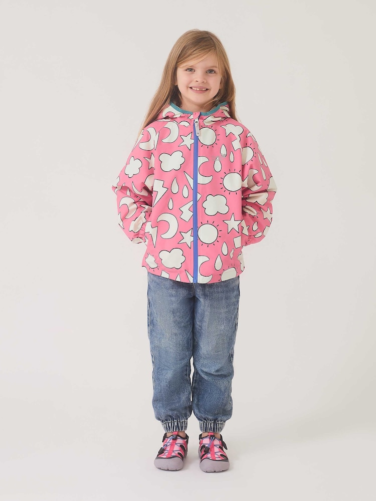 وردي - سترة EcoLight مقاومة للماء من Muddy Puddles - Image 1 of 5 وردي - سترة EcoLight مقاومة للماء من Muddy Puddles - Image 1 of 5