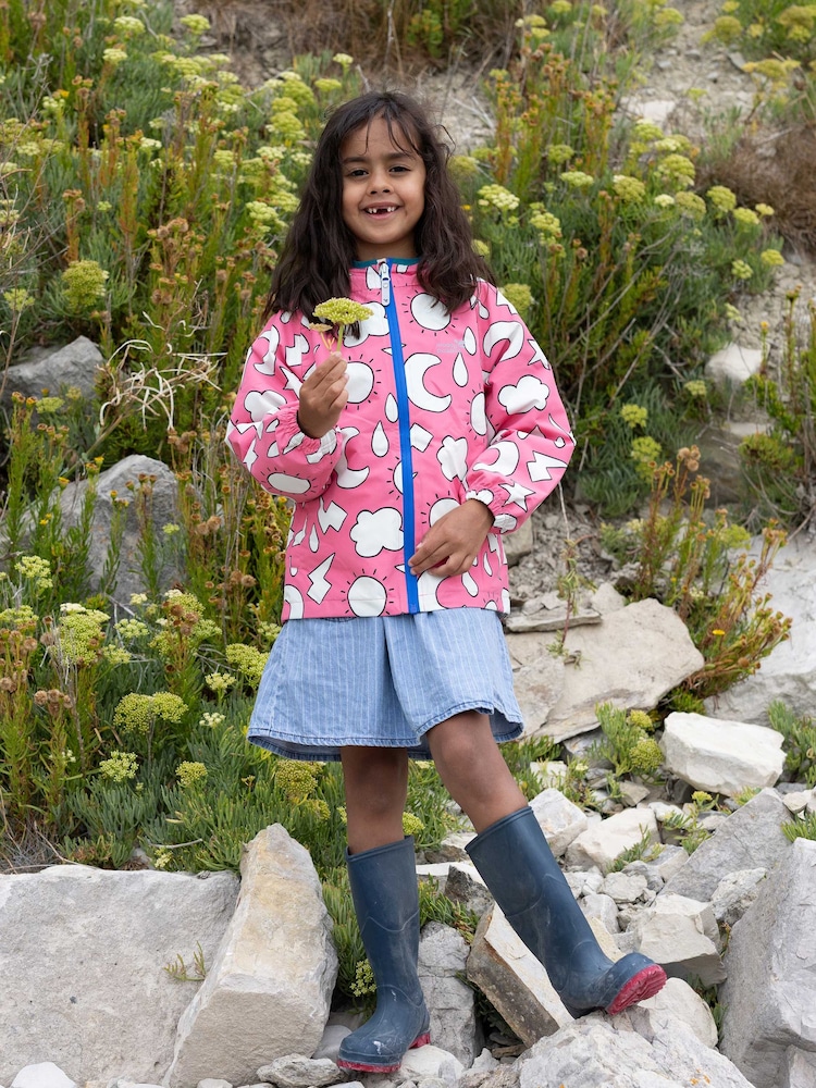 وردي - سترة EcoLight مقاومة للماء من Muddy Puddles - Image 2 of 5 وردي - سترة EcoLight مقاومة للماء من Muddy Puddles - Image 2 of 5