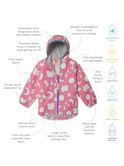 وردي - سترة EcoLight مقاومة للماء من Muddy Puddles - Image 5 of 5